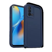 Newface Oppo A74 4G Kılıf Viera Silikon - Lacivert