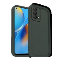 Newface Oppo A74 4G Kılıf Viera Silikon - Koyu Yeşil