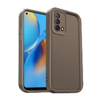 Newface Oppo A74 4G Kılıf Viera Silikon - Kahverengi