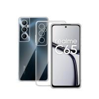Newface Realme C65 Kılıf Lüx Şeffaf Silikon