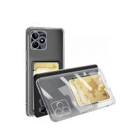 Newface Realme Note 50 4G Kılıf Kart Şeffaf Silikon - Şeffaf