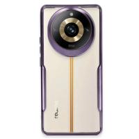 Newface Realme 11 Pro Kılıf Boyi Silikon Kapak - Derin Mor