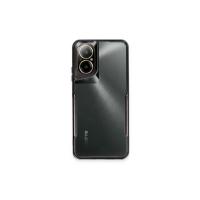 Newface Realme 12 Lite Kılıf Boyi Silikon Kapak - Siyah