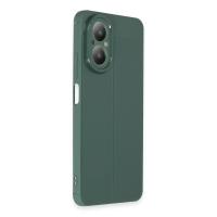 Newface Realme 12 Lite Kılıf Auto Focus Kapak - Koyu Yeşil