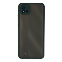 Newface Realme C11 2021 Kılıf Montreal Silikon Kapak - Yeşil