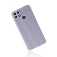 Newface Realme C25 Kılıf Glass Kapak - Lila