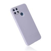 Newface Realme C25 Kılıf Glass Kapak - Lila