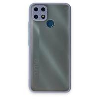 Newface Realme C25 Kılıf Montreal Silikon Kapak - Gri