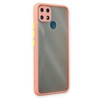 Newface Realme C25 Kılıf Montreal Silikon Kapak - Pembe