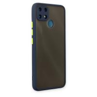 Newface Realme C25 Kılıf Montreal Silikon Kapak - Lacivert