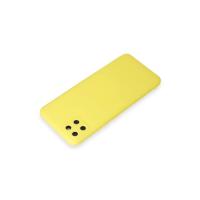 Newface Realme C11 Kılıf Nano içi Kadife Silikon - Sarı