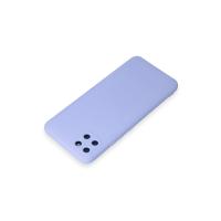 Newface Realme C11 Kılıf Nano içi Kadife Silikon - Lila