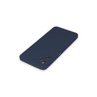 Newface Realme C35 Kılıf Nano içi Kadife Silikon - Lacivert