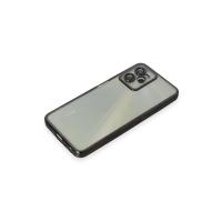 Newface Realme C35 Kılıf Razer Lensli Silikon - Siyah