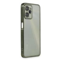 Newface Realme C35 Kılıf Razer Lensli Silikon - Yeşil