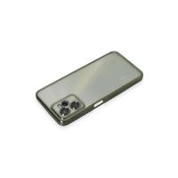 Newface Realme C35 Kılıf Razer Lensli Silikon - Yeşil