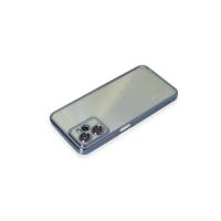 Newface Realme C35 Kılıf Razer Lensli Silikon - Açık Mavi