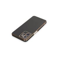 Newface Realme C35 Kılıf Volet Silikon - Siyah