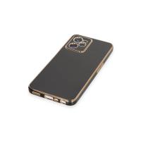 Newface Realme C35 Kılıf Volet Silikon - Siyah