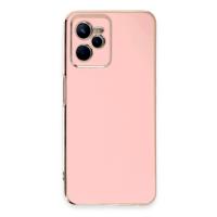 Newface Realme C35 Kılıf Volet Silikon - Pembe