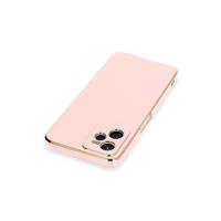 Newface Realme C35 Kılıf Volet Silikon - Pembe