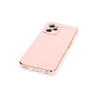 Newface Realme C35 Kılıf Volet Silikon - Pembe