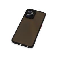 Newface Realme C35 Kılıf Montreal Silikon Kapak - Siyah