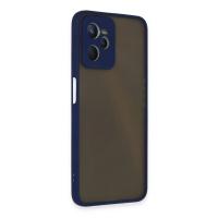 Newface Realme C35 Kılıf Montreal Silikon Kapak - Lacivert