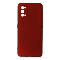 Newface Realme 7 Pro Kılıf First Silikon - Bordo