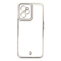 Newface Realme C35 Kılıf Liva Lens Silikon - Beyaz