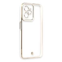 Newface Realme C35 Kılıf Liva Lens Silikon - Beyaz