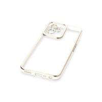 Newface Realme C35 Kılıf Liva Lens Silikon - Beyaz