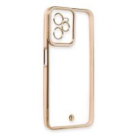 Newface Realme C35 Kılıf Liva Lens Silikon - Pudra