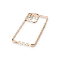 Newface Realme C35 Kılıf Liva Lens Silikon - Pudra