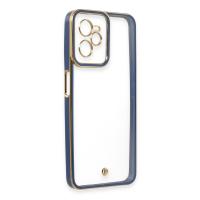 Newface Realme C35 Kılıf Liva Lens Silikon - Mavi