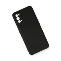 Newface Realme 7 Pro Kılıf Nano içi Kadife Silikon - Siyah