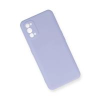 Newface Realme 7 Pro Kılıf Nano içi Kadife Silikon - Lila