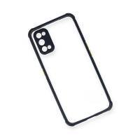 Newface Realme 7 Pro Kılıf Miami Şeffaf Silikon - Lacivert