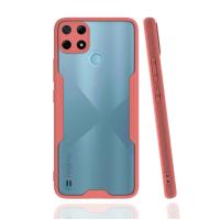 Newface Realme C25Y Kılıf Platin Silikon - Pembe