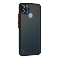 Newface Realme C21Y Kılıf Montreal Silikon Kapak - Siyah