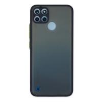 Newface Realme C21Y Kılıf Montreal Silikon Kapak - Lacivert