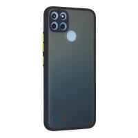 Newface Realme C21Y Kılıf Montreal Silikon Kapak - Lacivert