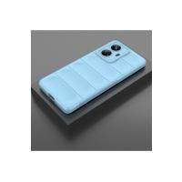 Newface Realme 10 Pro 5G Kılıf Optimum Silikon - Sky Blue