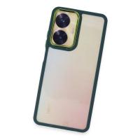 Newface Realme C55 Kılıf Dora Kapak - Haki Yeşil