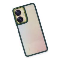 Newface Realme C55 Kılıf Dora Kapak - Haki Yeşil