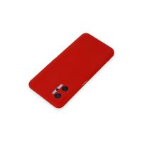 Newface Realme 9i 4G Kılıf Nano içi Kadife Silikon - Kırmızı