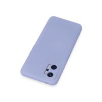 Newface Realme 9i 4G Kılıf Nano içi Kadife Silikon - Lila