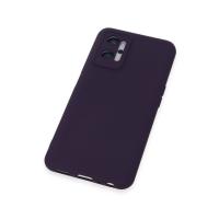 Newface Realme 9i 4G Kılıf Nano içi Kadife Silikon - Mor