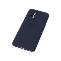 Newface Realme 9i 4G Kılıf Nano içi Kadife Silikon - Lacivert