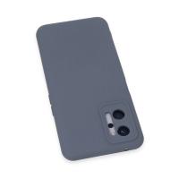 Newface Realme 9i 4G Kılıf Nano içi Kadife Silikon - Gri